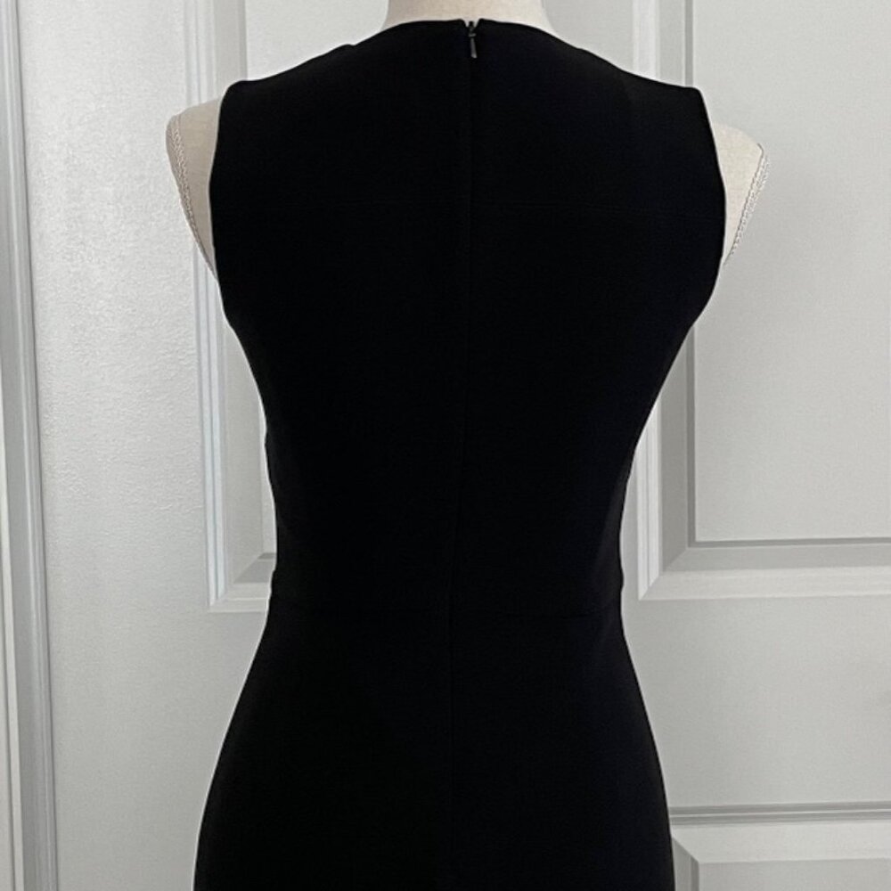 MAX MARA STUDIO BLACK WOOL SHEATH DRESS - SIZE 2 - Picture 5 of 10